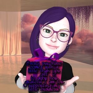 A little Thank You with every purchase to show how sincerely it's appreciated